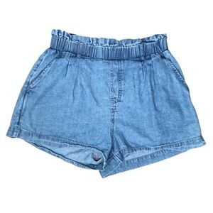 American Eagle Paper Bag Denim Shorts